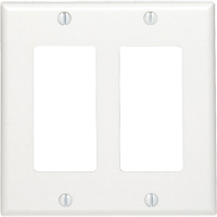 Leviton 80409-W Standard Size Wall Plate