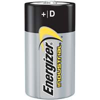 Energizer EN95 Alkaline Industrial Batteries, D, 1.5 V