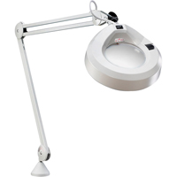 Luxo<sup>®</sup> Magnification Lamps, 3 Diopter, Fluorescent Light, 45" Arm, Grey  XB951 | TENAQUIP