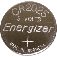 CR2025 - Lithium Batteries, 3 V  XC003 | TENAQUIP