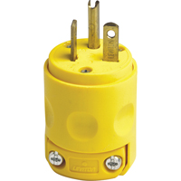 Leviton 620PV Grounding Plug, Plastic, 20 A, 250 V