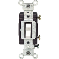 Commercial Grade Single Pole Toggle Switch  XC178 | TENAQUIP