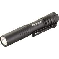 Streamlight 66318 Lampe stylo MicroStream, DEL, 45 lumens, Corps en Aluminium, piles AAA, Compris