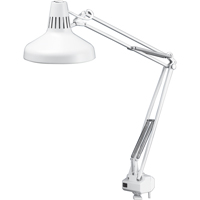 LAMPES DE TRAVAIL COMBINÉES ROBUSTES, 22/60 W, Fluorescent/Incandescente, Col 45", Blanc  XC475 | TENAQUIP