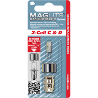 Maglite LMXA201 Ampoule de rechange pour lampe de poche &agrave; 2 piles C & D