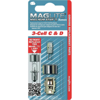 Maglite LMXA301 Ampoule de rechange pour lampe de poche &agrave; 3 piles C & D