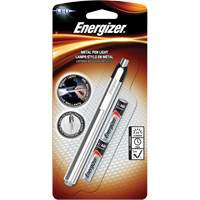 Pen Light, LED, 35 Lumens, Aluminum Body, AAA Batteries, Included  XD199 | TENAQUIP