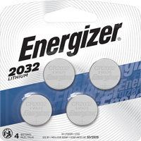Energizer 2032BP-4 2032 Batteries, 3 V