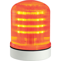 Streamline<sup>®</sup> Modular Multifunctional LED Beacons, Continuous/Flashing/Rotating, Amber  XE717 | TENAQUIP