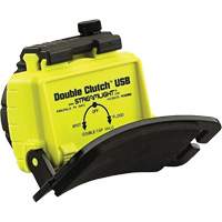 Streamlight 61600 Lampe frontale Double Clutch USB, DEL, 125 lumens, 3,5 hres de fonctionnement, piles Rechargeable