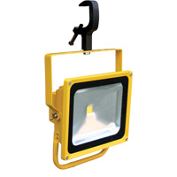 Lind Equipment LE965LEDC-CLAMP Rechargeable And Portable Floodlights, LED, 30 W, 3000 Lumens, Aluminum Housing