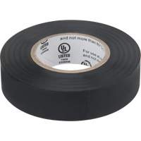 Aurora Tools XE890 Electrical Tape, 19 mm (3/4") x 18 M (60'), Black, 7 mils