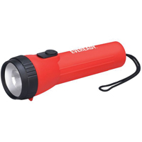 Industrial General Purpose Flashlight, LED, 25 Lumens, D Batteries  XG778 | TENAQUIP