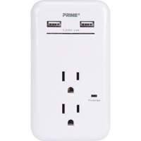 Prime PBUSB342S Chargeur USB Prime avec protection contre la surtension