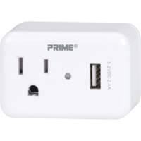 Prime PBUSB241S Chargeur USB Prime avec protection contre la surtension