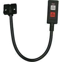  XG917 LED Gooseneck Maplight, 1 W, LED, 12" Neck, Black