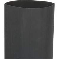 3M FP301X-2X48BK Heat Shrink Tubing, Thin Wall, 4', 1" (25.4mm) - 2" (50.80mm)