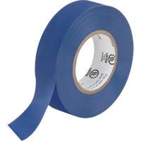 Outils Aurora XH385 Ruban isolant, 19 mm (3/4") x 18 m (60'), Bleu, 7 mils