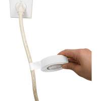 Outils Aurora XH386 Ruban isolant, 19 mm (3/4") x 18 m (60'), Blanc, 7 mils