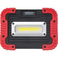 Nortech 9800R Portable Work Light, LED, 10 W, 1000 Lumens, Plastic Housing