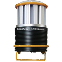 Lind Equipment LE360LEDC Lampe de travail portative Beacon360 GO, DEL, 45 W, 6000 lumens, Boîtier en Aluminium