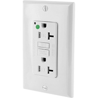Leviton GFTR2-HGW SmartlockPro&reg; Extra Heavy-Duty Self-Test GFCI Receptacle