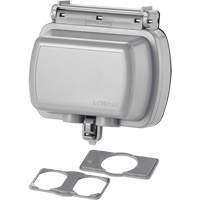 Leviton 5982-UCL Couvercle de plaque murale extra-robuste DDFT et Decora