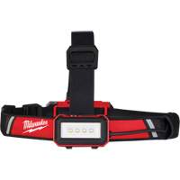 Milwaukee 2115-21 Lampe frontale USB &agrave; profil bas, DEL, 600 lumens, 2 hres de fonctionnement, piles Rechargeable