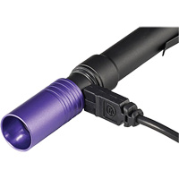 Streamlight 66148 Lampe stylo UV avec port de recharge micro USB Stylus Pro, DEL, Corps en Aluminium, piles Rechargeable, Compris