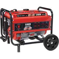 Generator with Wheel Kit, 5100 W Surge, 4000 W Rated, 120 V/240 V, 15 L Tank  XI497 | TENAQUIP