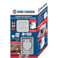 King Canada K-X7500 Ensemble de connexion pour g&eacute;n&eacute;ratrice &agrave; domicile