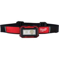Milwaukee 2012R Lampe frontale magn&eacute;tique et lampe de travail, DEL, 450 lumens, 2,5 hres de fonctionnement, piles Rechargeable