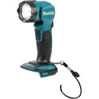 Makita DML815 18V Li-Ion Flashlight, LED, 160 Lumens, 54 Hrs. Run Time, Rechargeable Battery, Rubber