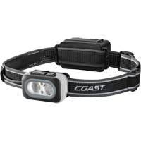 Coast RL20R RL20R Tri-Colour Headlamp, LED, 1000 Lumens, 8 Hrs. Run Time, Rechargeable Batteries