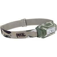 Petzl E069BB01 Aria 1 RGB Headlamp, LED, 350 Lumens, 2 Hrs. Run Time, AAA/Rechargeable Batteries