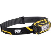 Petzl E070CA00 Aria 2R Headlamp, LED, 650 Lumens, 2 Hrs. Run Time, AAA/Rechargeable Batteries