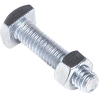  XJ368 Square Head Bolt & Nut