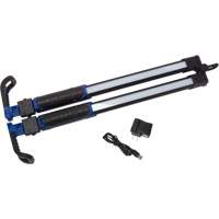 Outils Aurora XJ565 Baladeuse sous-capot pliante, Crochet, Rechargeable, 1400 lumens