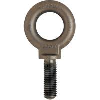Gray Tools BS08 Eye Bolt, 3/4" Dia., 1" L, Uncoated Natural Finish, 650 lbs. (0.325 tons) Capacity