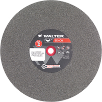 Walter Surface Technologies 12E657 Bench Grinding Wheel, 10" x 1-1/4", 1" Arbor, 1