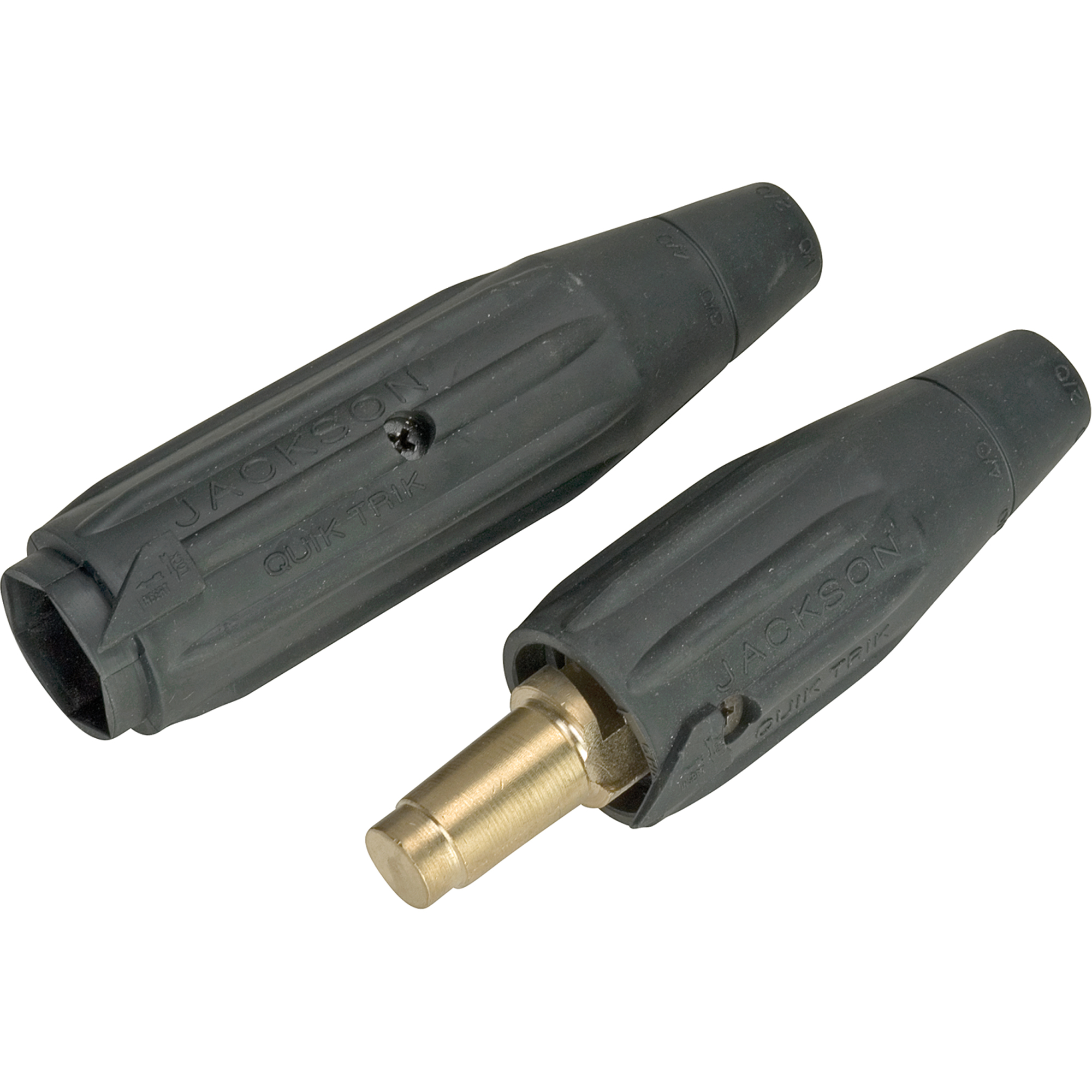 Jackson Safety 14734 QuickTrik* QNB4BP Cable Connector, 3/0 4/0