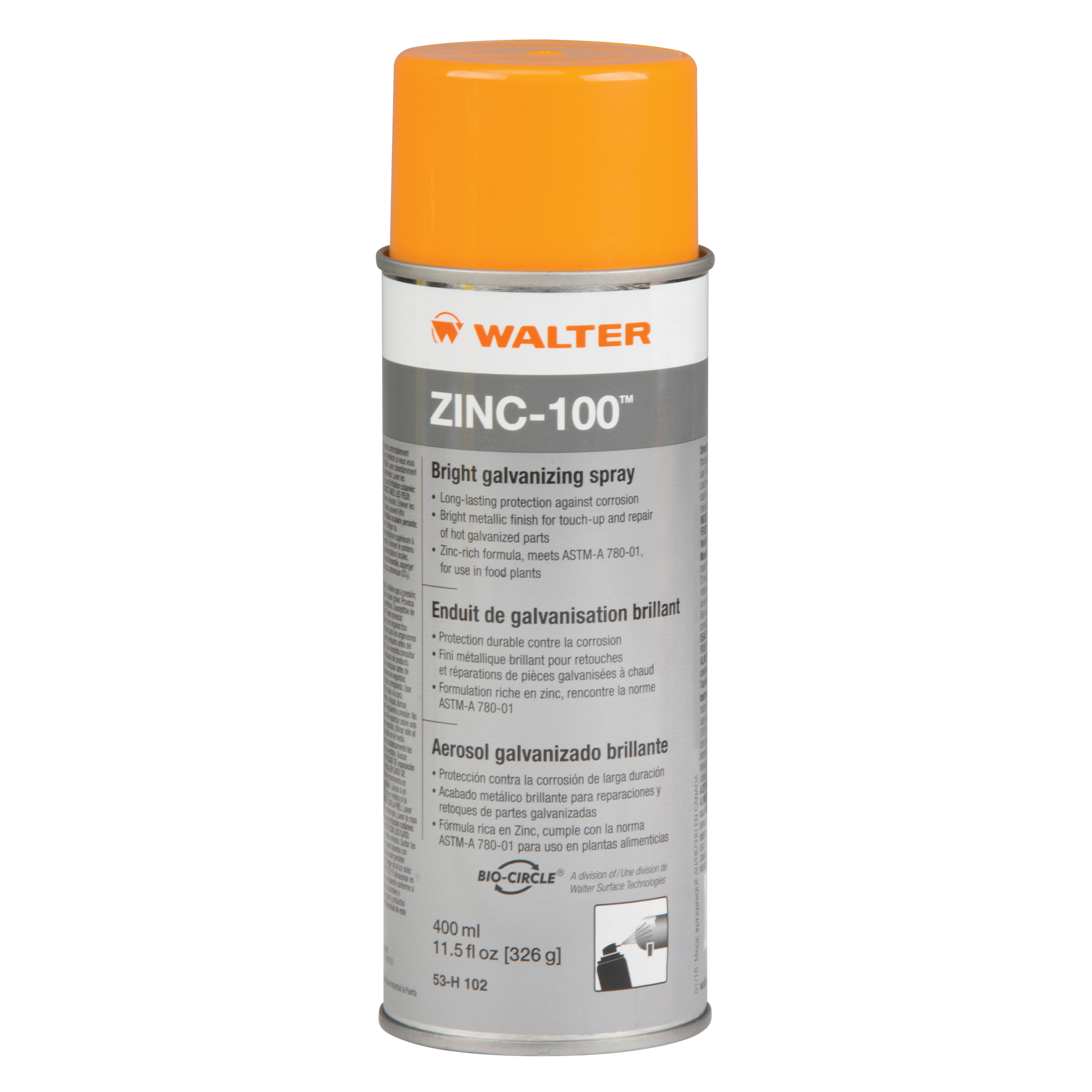 zinc galvanizing spray