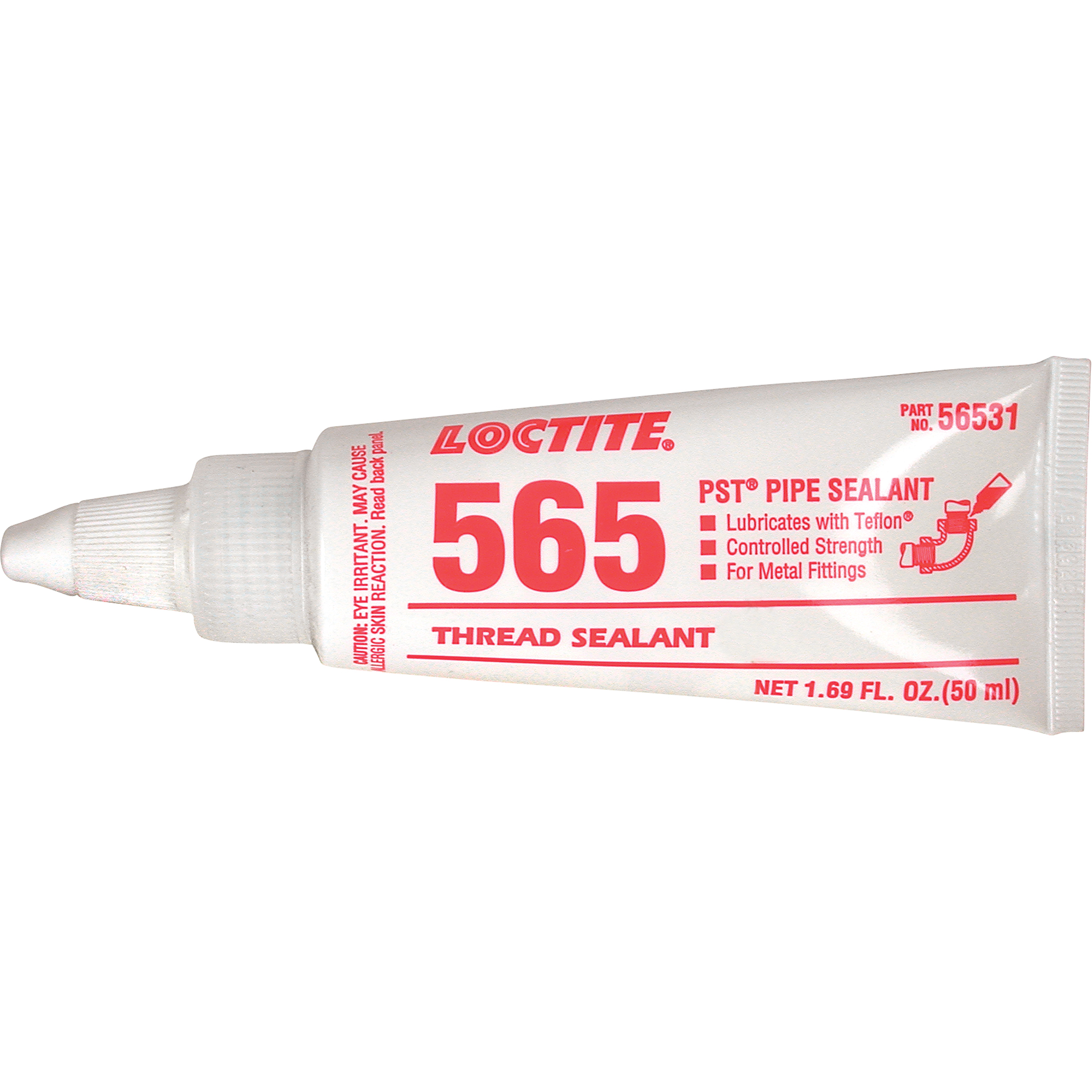 LOCTITE Thread Sealant 565 PST Controlled Strength, Tube, 50 ml, 54° C