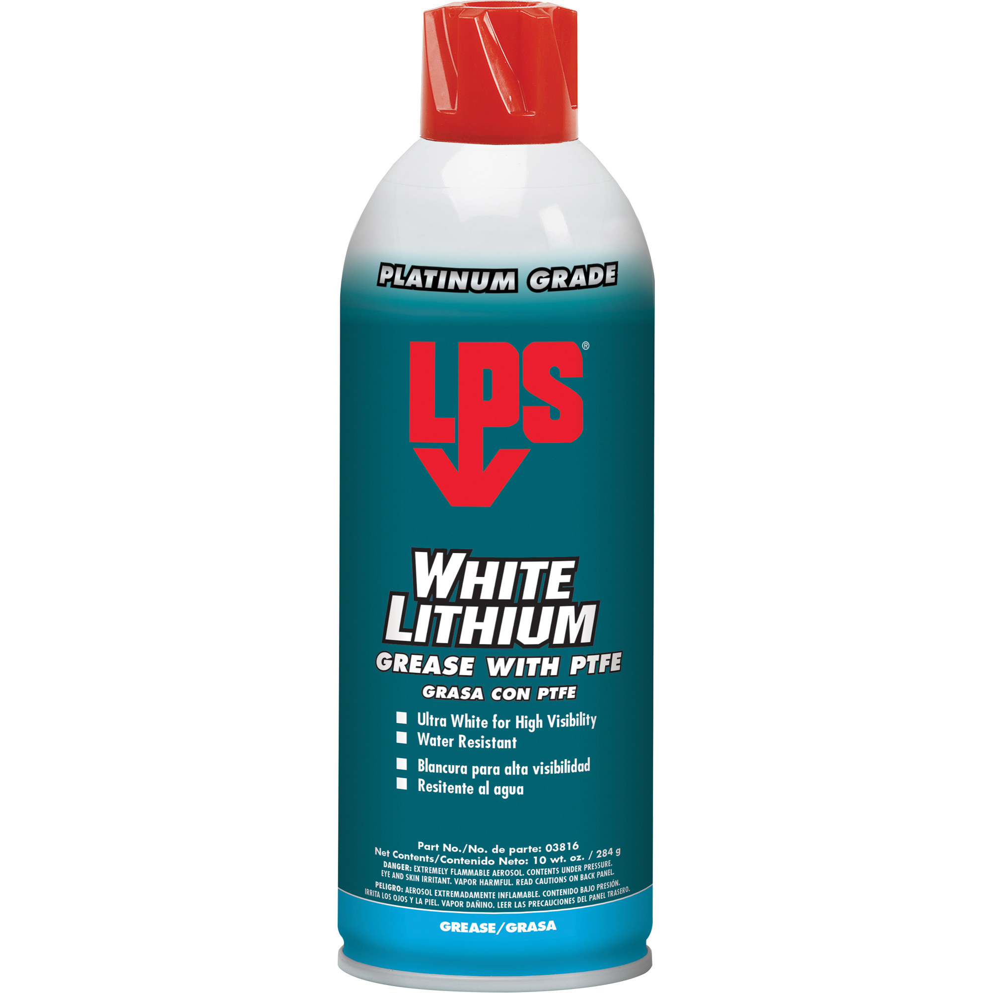 LPS White Lithium Grease With PTFE, Aerosol Can AA914 (C03816) Shop White Lithium Grease