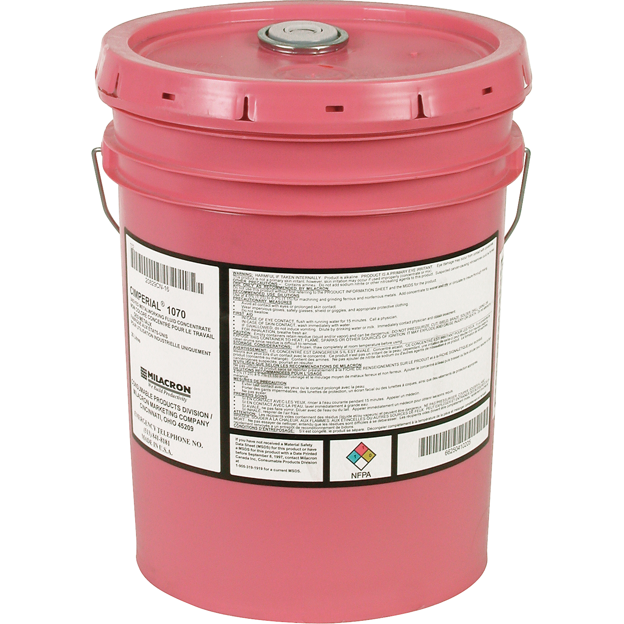 Cimcool B00102P002DISC CIMPERIAL® 1070 Oil Soluble Fluids, Pail