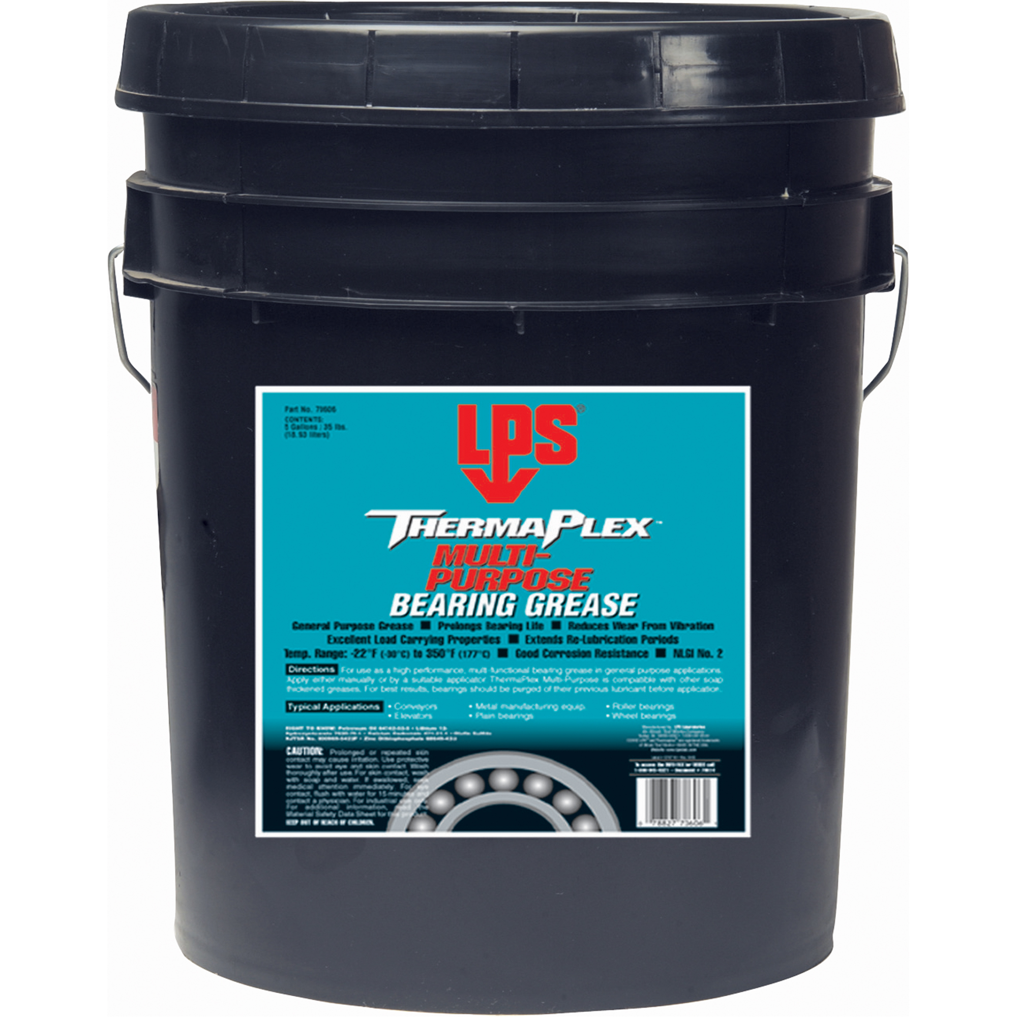 LPS ThermaPlex® MultiPurpose Bearing Grease, 5 gal., Pail AB620