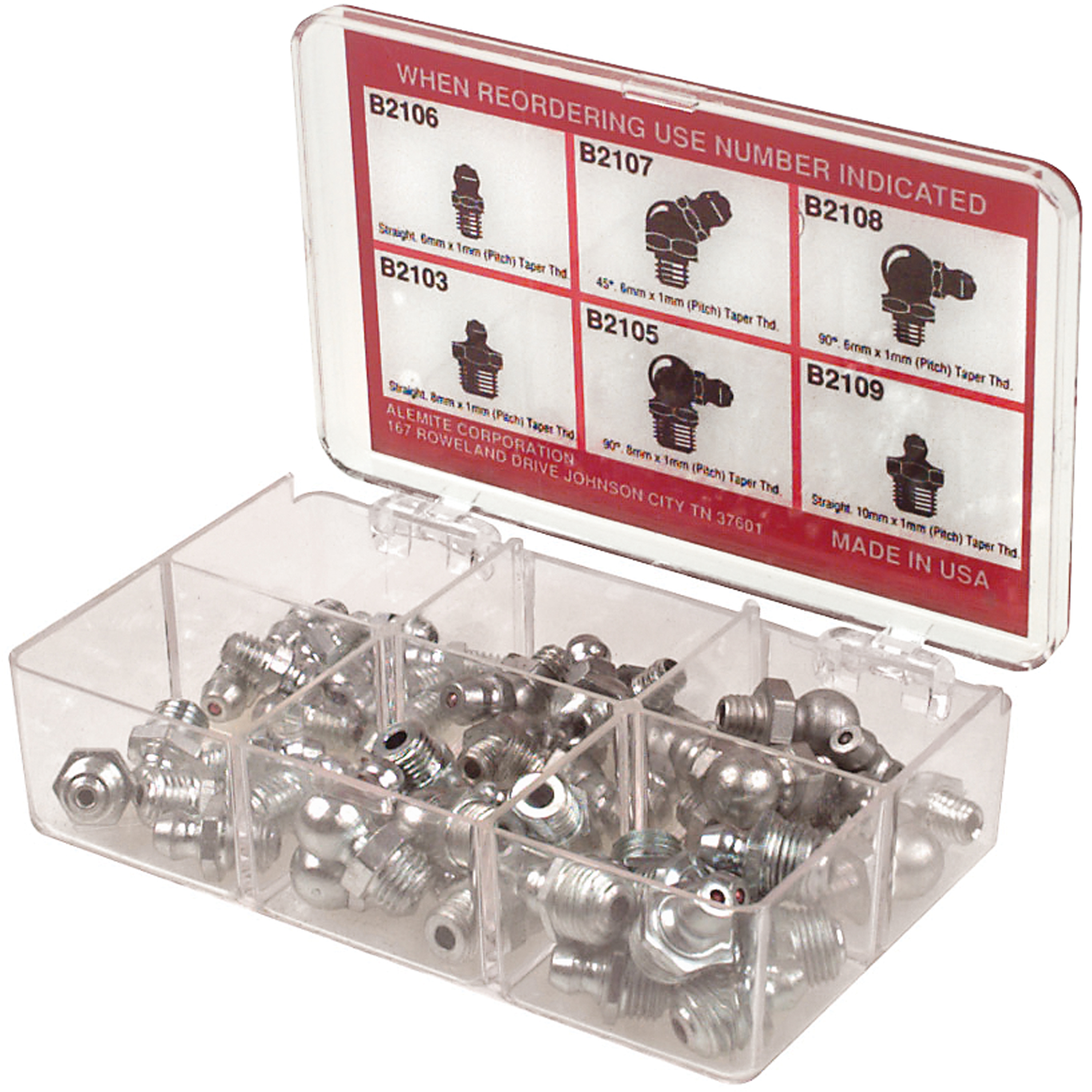 ALEMITE Metric Fitting Assortments AB820 (2371) Shop Grease Fitting