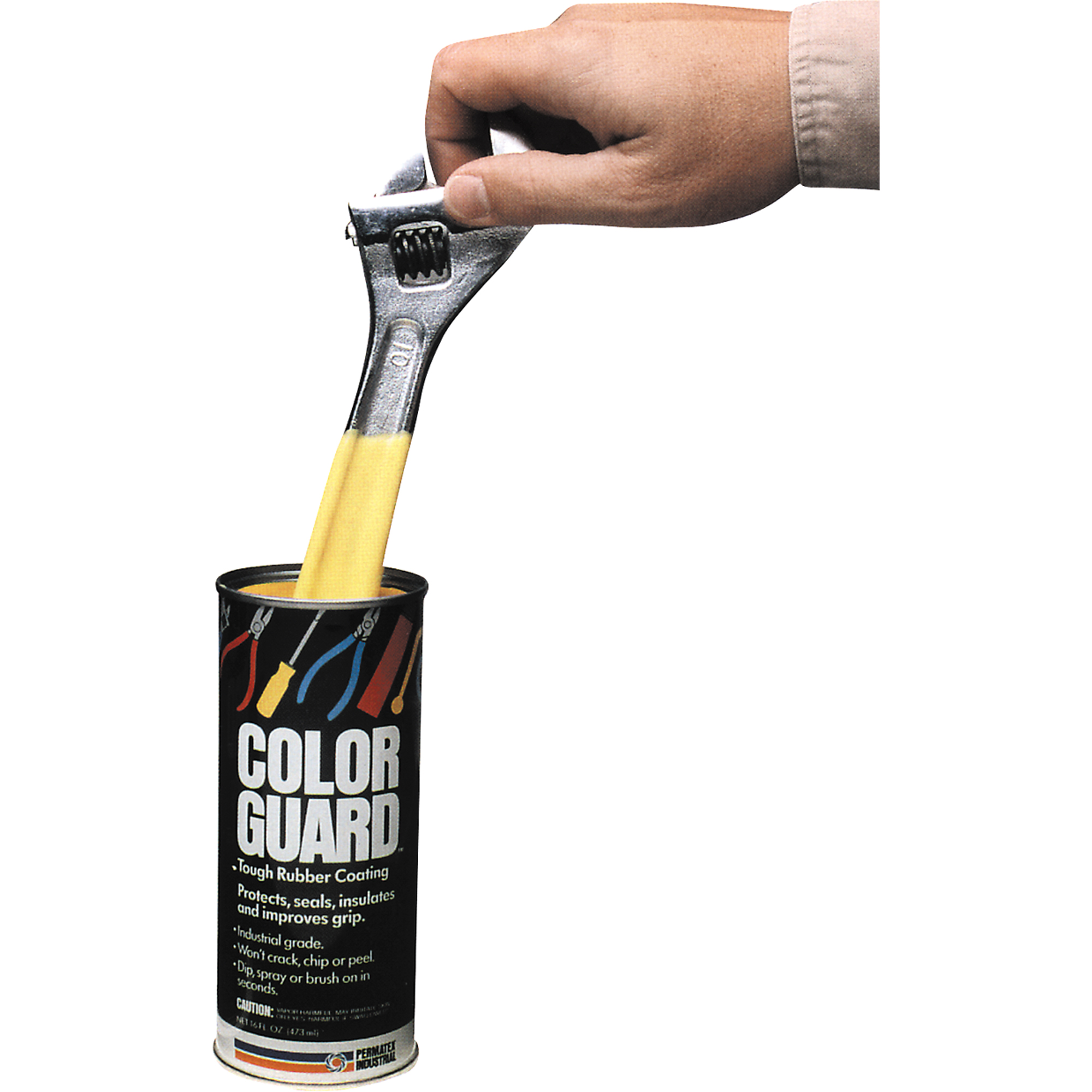 LOCTITE Color Guard Tough Rubber Coating, Yellow, 14.5 fl. oz., Can