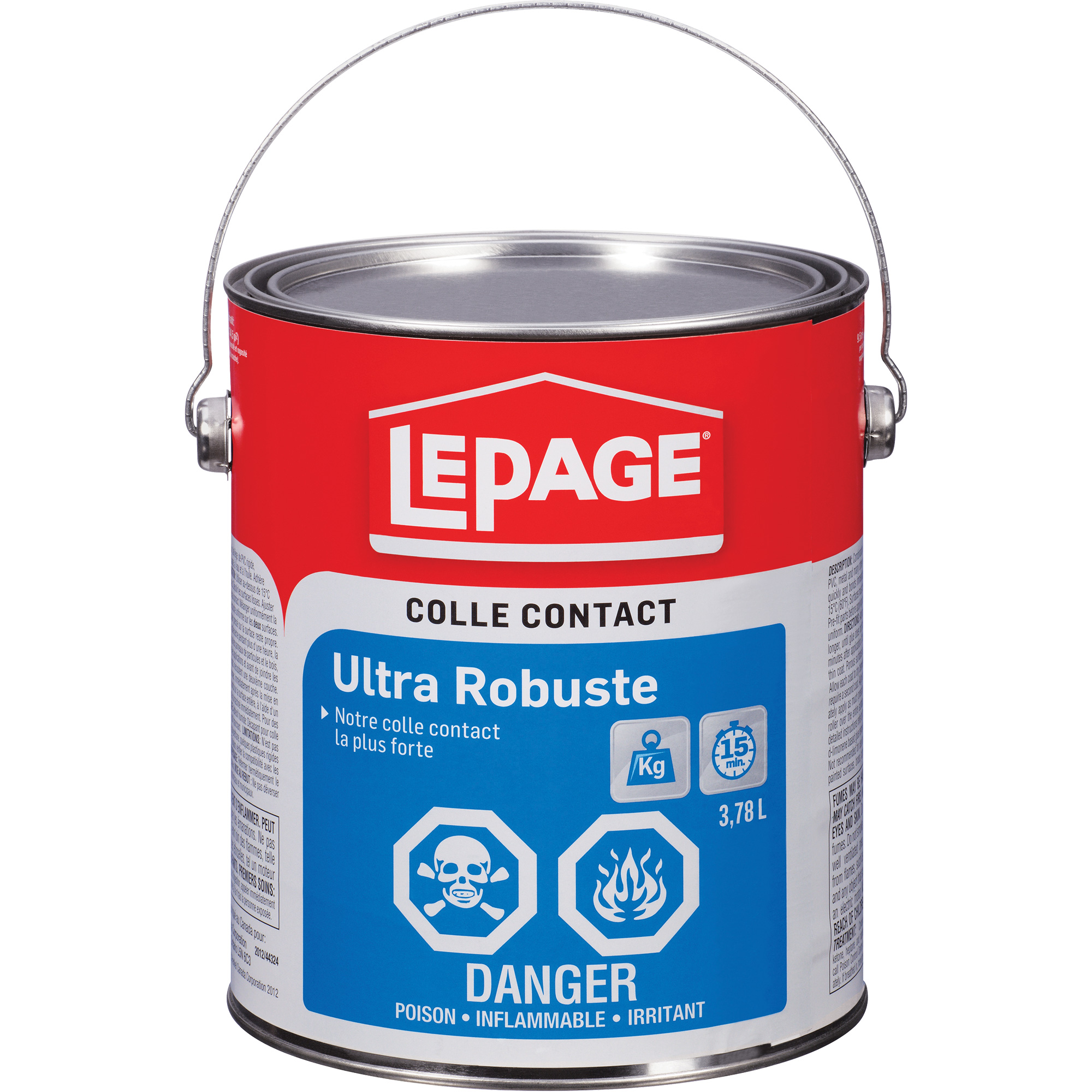 LEPAGE LePage® PresTite® Blue Contact Cement AD382 ( 1504629) Shop Contact Cement TENAQUIP