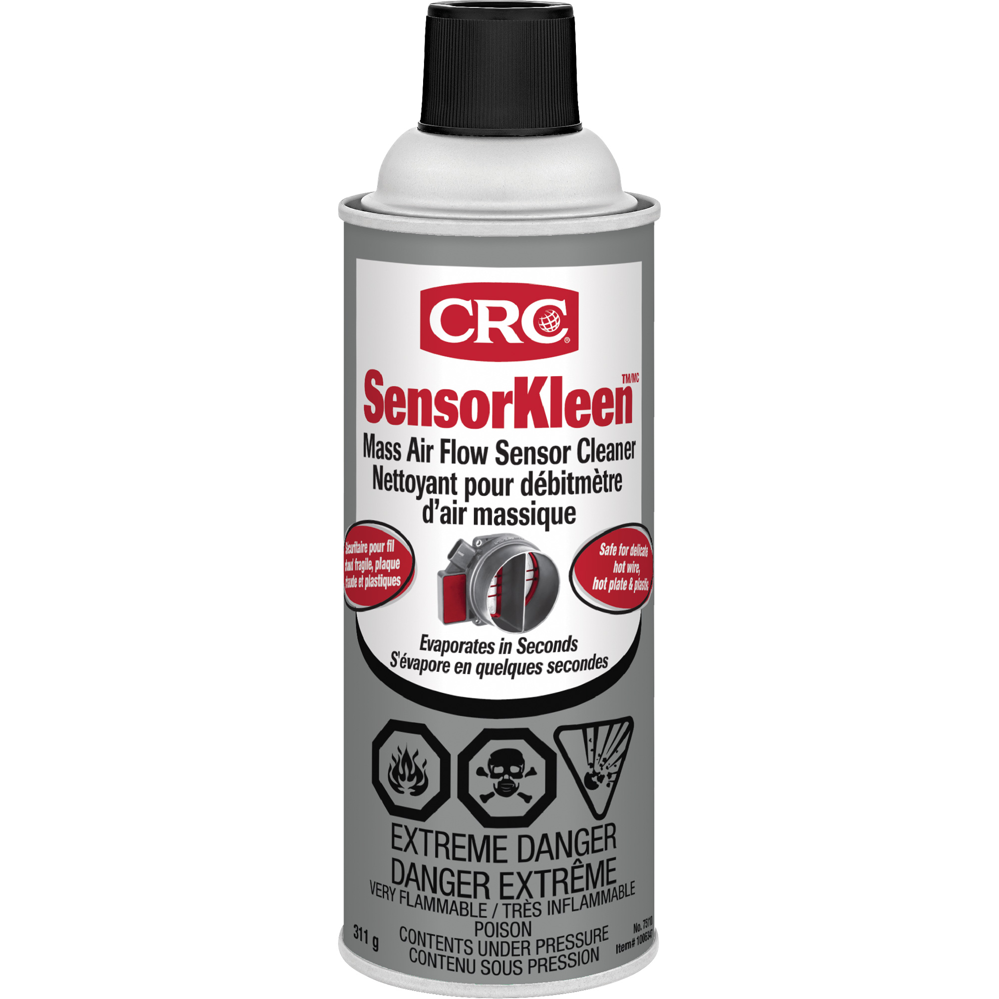CRC CANADA SensorKleen Mass Air Flow Sensor Cleaner, Aerosol Can AF118
